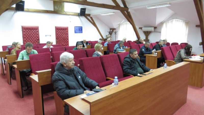 Usvojen predlog godišnjeg izveštaja o radu i plana rada opštinskog Štaba za vanredne situacije