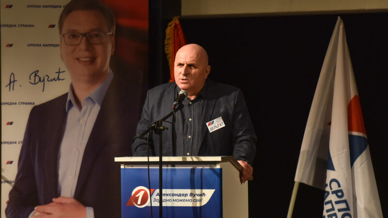 VIDOJE PETROVIĆ ponovo jednoglasno izabran za predsednika GO SNS Loznica