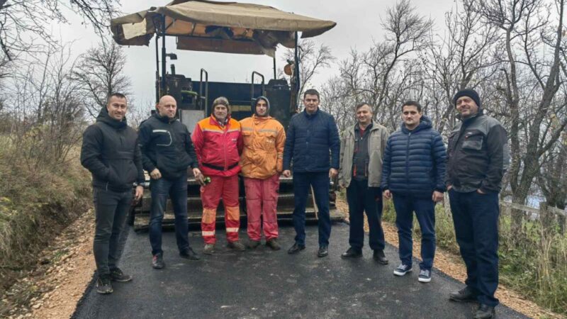 LJUBOVIJA POČELO ASFALTIRANJE U GORNJIM KOŠLJAMA