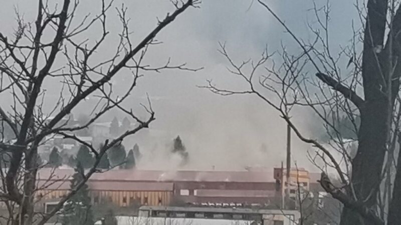 Lokalizaovan požar u Ljuboviji, planula fabrika duvana