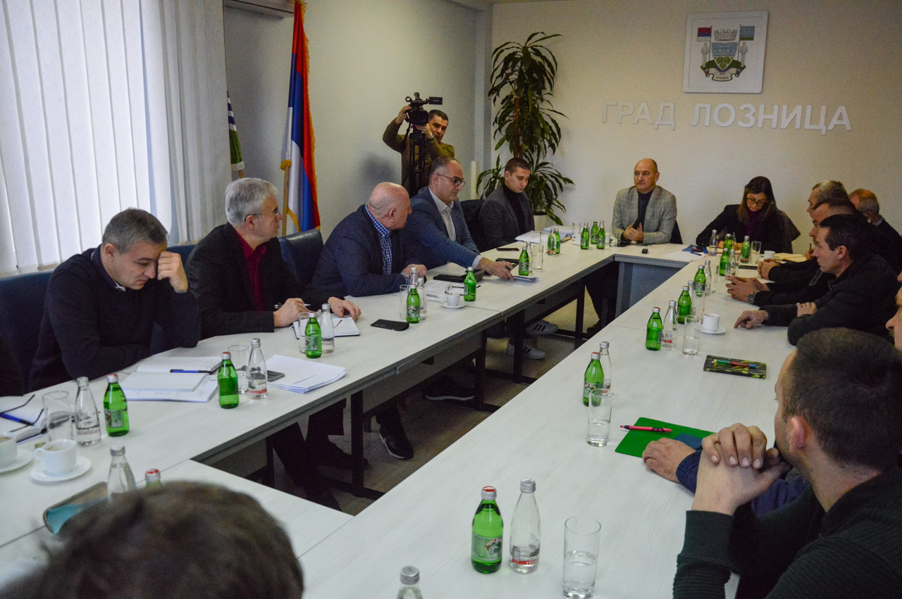 Radni sastanak u Gradskoj upravi sa predstavnicima JVP Srbijavode